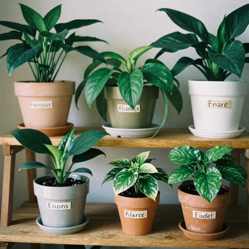 Aloe vera plant with thick green leaves